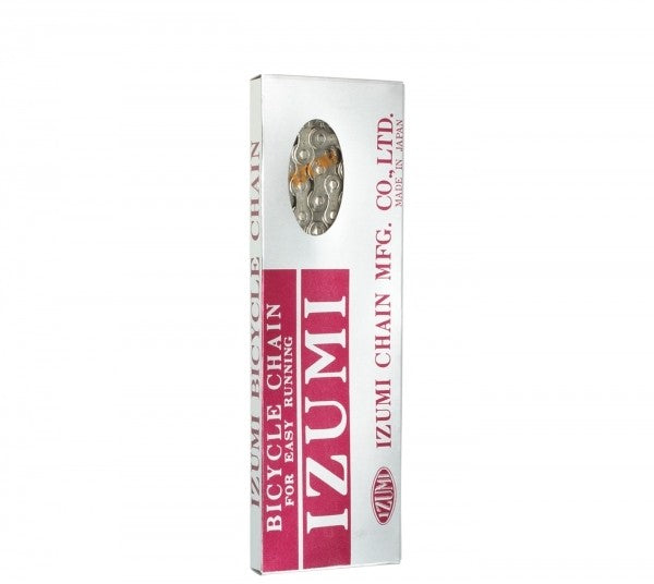 Cadena de bicicleta Izumi ES410CNP 5-6 velocidades 1/2 x 3/32" - Plata