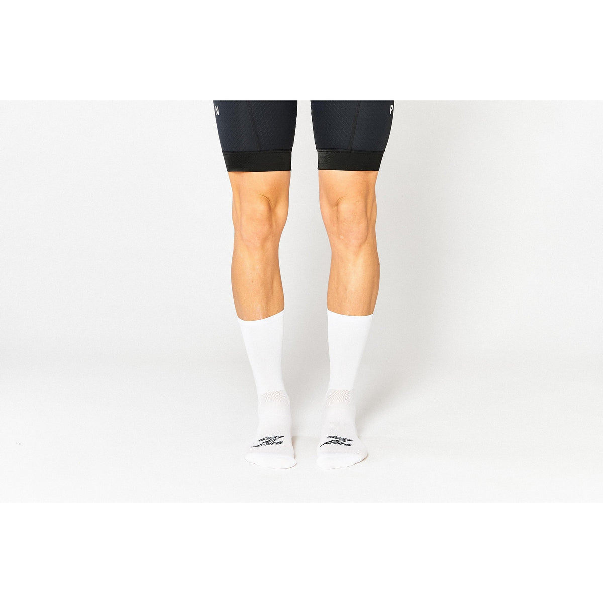 FINGERSCROSSED Shut Up Legs White Cycling Socks EU 47-50