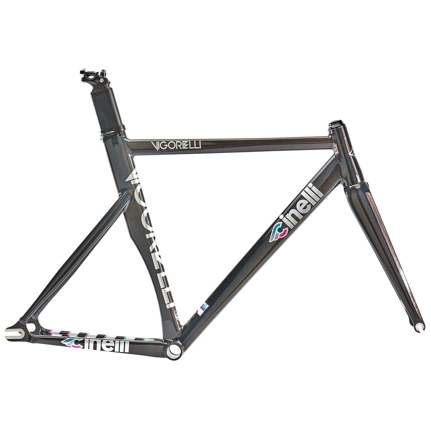 Cinelli Vigorelli Rainbow Rahmenset –