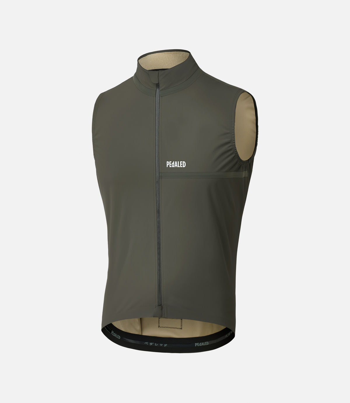 PEdALED Odyssey Waterproof Vest - Grey Ink