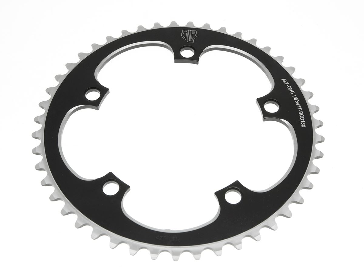 Plateau BLB Track 1/8" 130 BCD 48 dents Noir