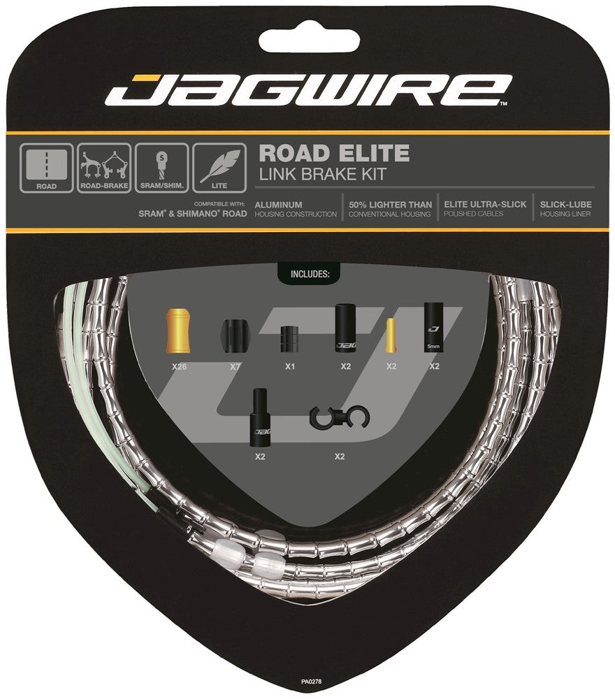 Jagwire Race Elite Link STS-EL-behandeld Zilver