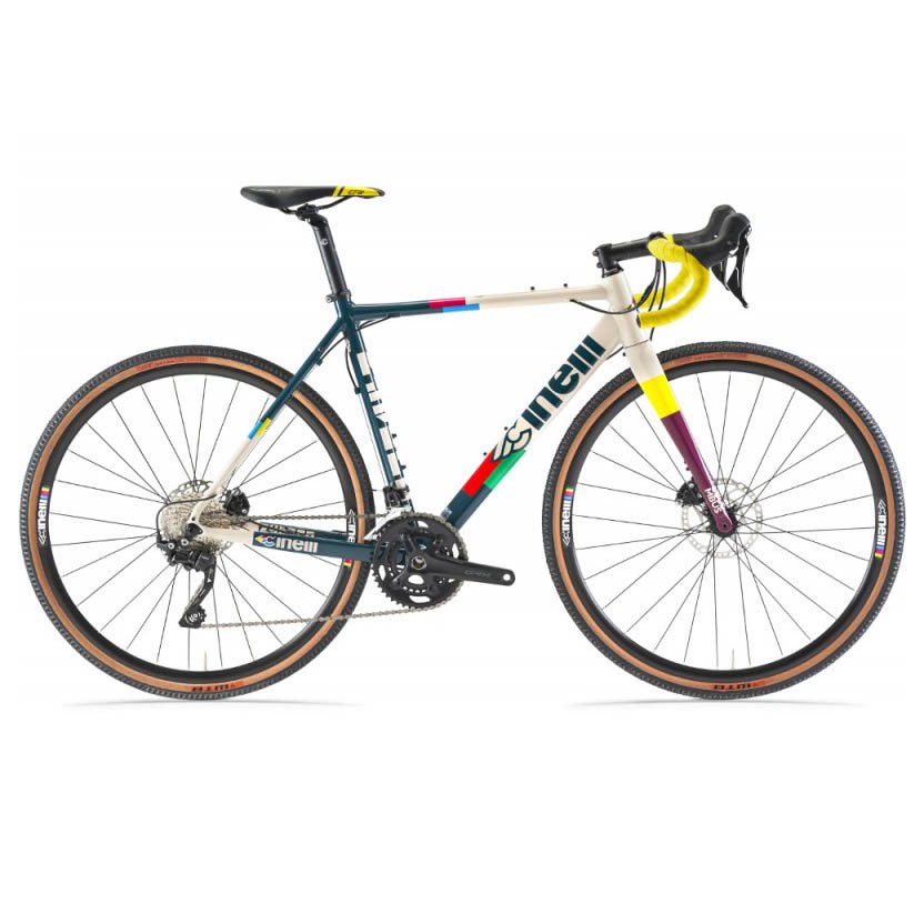 rennrad mischung Cinelli Zydeco Muddy Dry GRX/FSA Mix – Color:Royal Gold Pitbull City Fight Shorts kurze hose