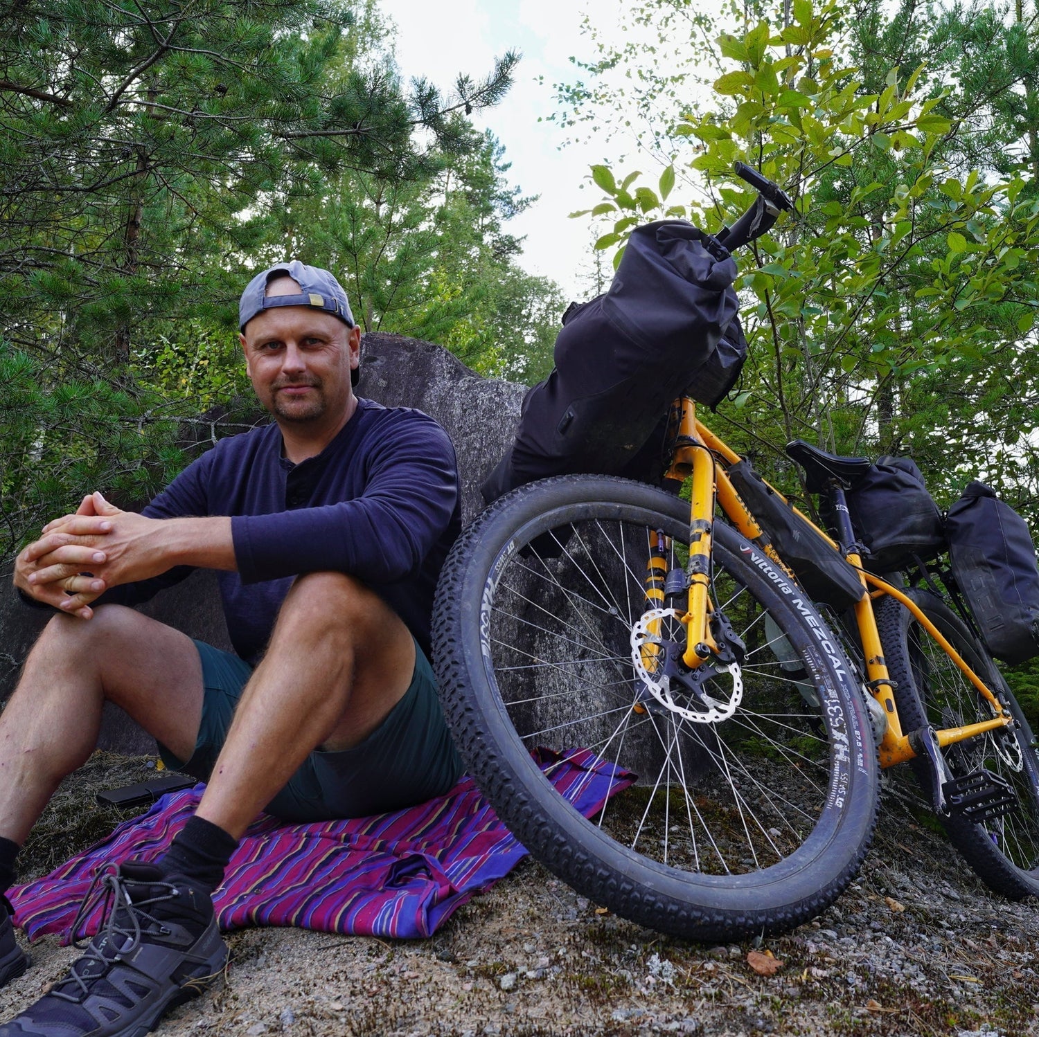 Vi byggde långfärdscykel till Lars Bengtsson, hans cykel för världens alla hörn.