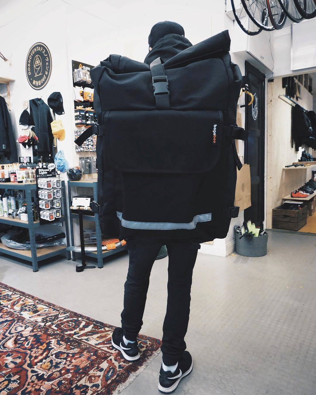 Bagaboo UBW Messenger Backpack Courier Backpack – urbanbikewear.com