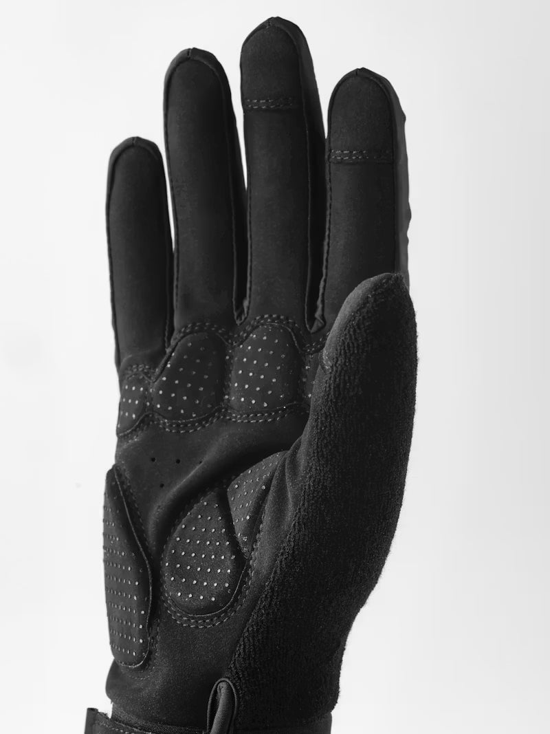Hestra Bike Guard D3O Long - 5 finger - Svart