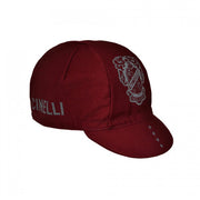 Cinelli Crest Burgundy Czapka rowerowa