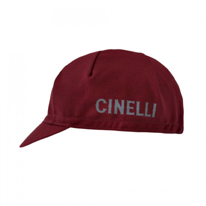 Cinelli Crest Burgundy Czapka rowerowa