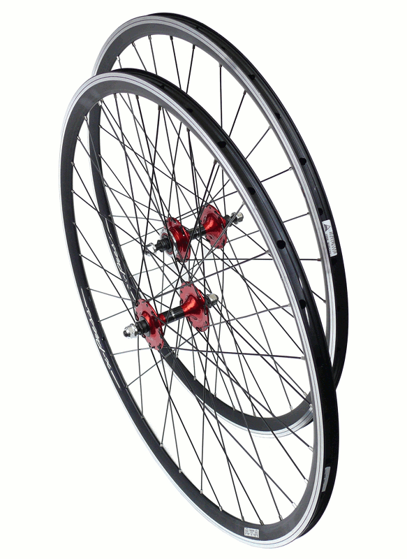 Miche X-Press Singlespeed Hjul Sæt Rød