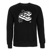 Cinelli Mike Giant Zwart Crew Sweatshirt