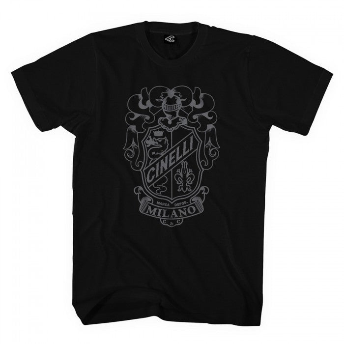 Cinelli Crest Black T-shirt