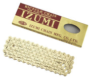 Izumi Ketten ES410GP 1/2 x 1/8" Goldene Bahn-Fixed-Chain