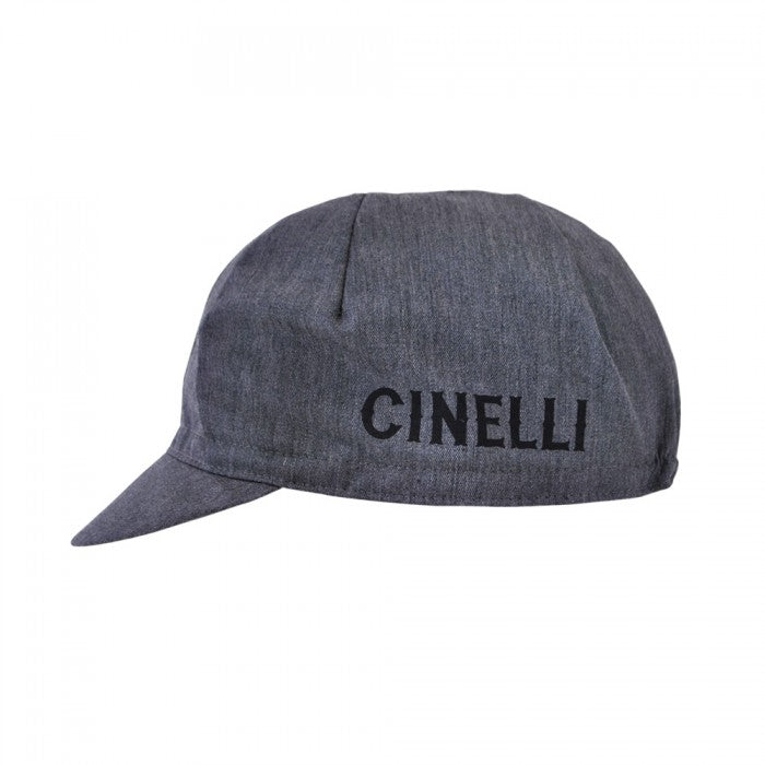 Cinelli Crest Szara Czapka Kolarska