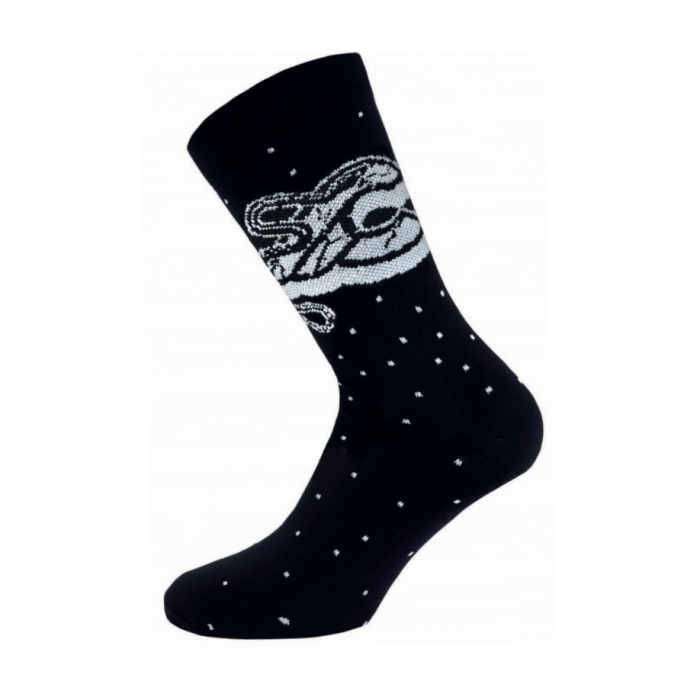 Chaussettes noires Cinelli "Mike Giant"