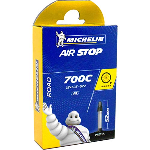 Michelin Airstop Rennrad-Schlauch 622 / 700c x 18-25mm, 40mm Presta