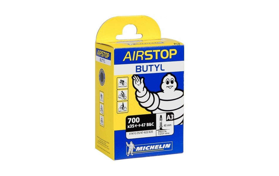 Michelin Airstop Schlauch 622 / 700c x 35-47mm, 40mm Presta