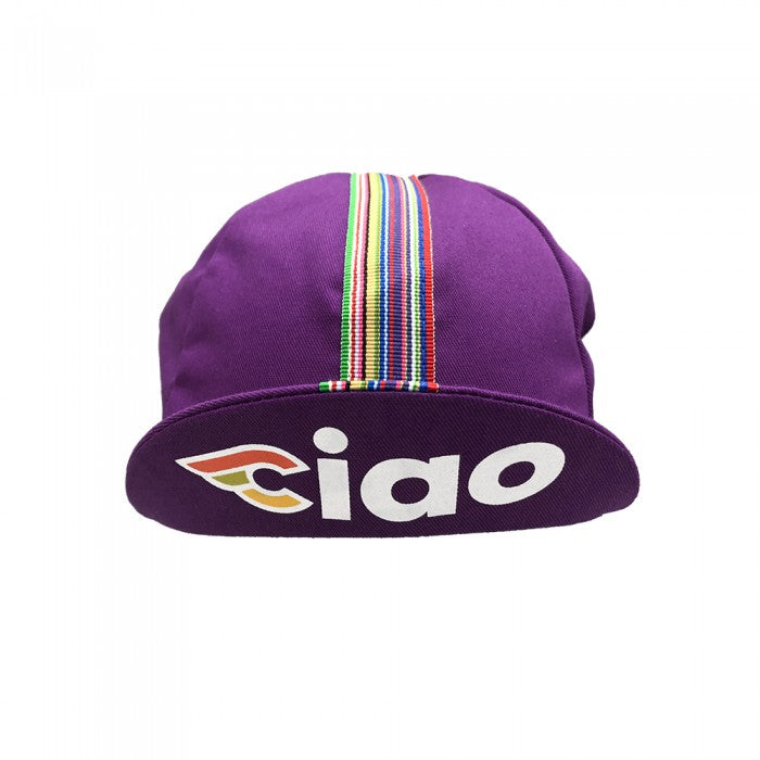 Cinelli Ciao Lila Czapka rowerowa