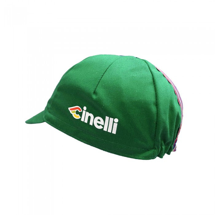 Cinelli Ciao grüne Fahrradkappe