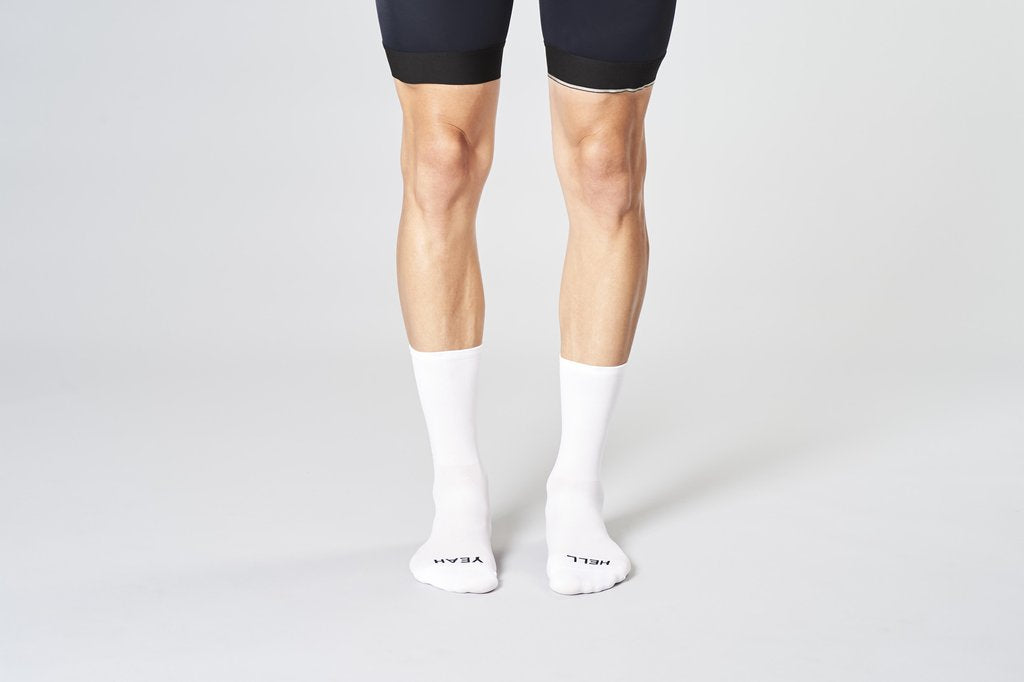 FINGERSCROSSED #666 Hell Yeah 1.0 White Cykelstrumpor