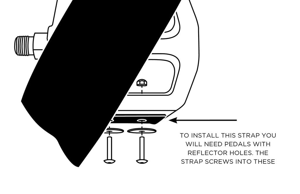 Restrap Diagonal Pedal Straps