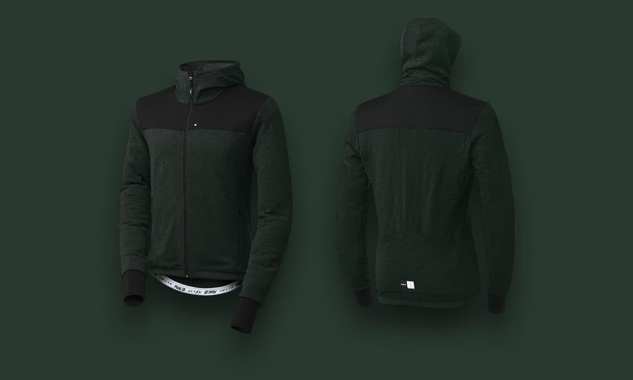 PEdAL ED Attakai wool jacket, Military Green
