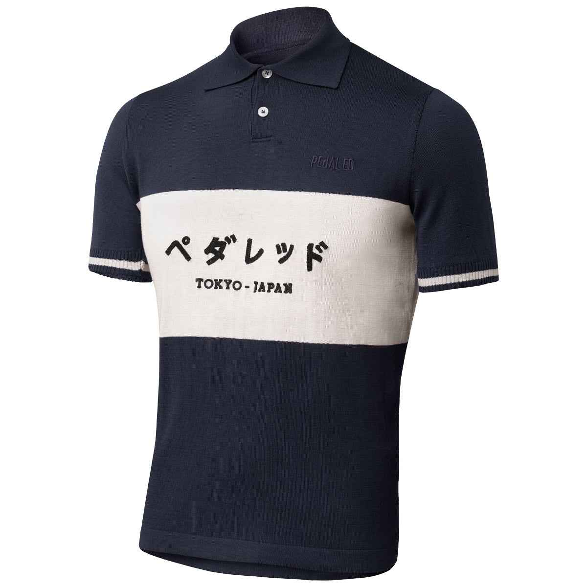 PEdAL ED Polo de Ciclismo Tokyo, Azul
