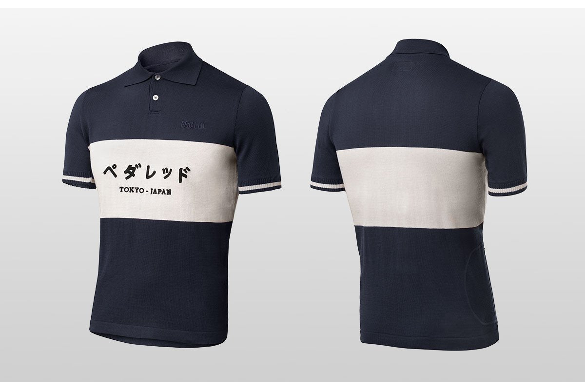 PEdAL ED Polo de Ciclismo Tokyo, Azul
