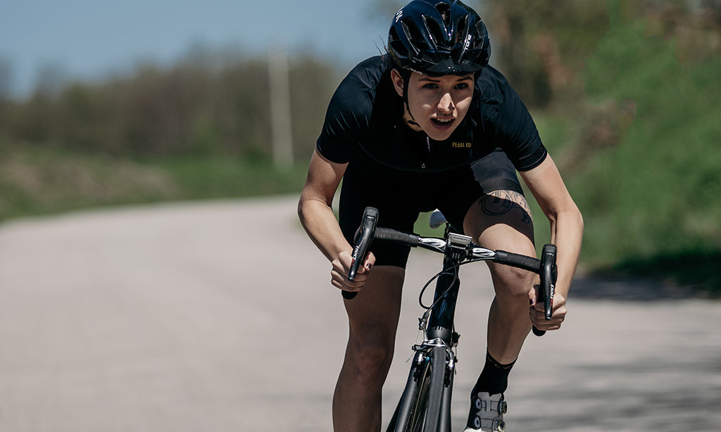 PEdAL ED Hane Lightweight Jersey, Svart - Dam