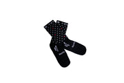 PEdAL ED Merino Winter Pois Cykelstrumpor Black