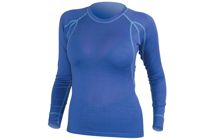Endura Women BaaBaa Merino base layer shirt - Blue