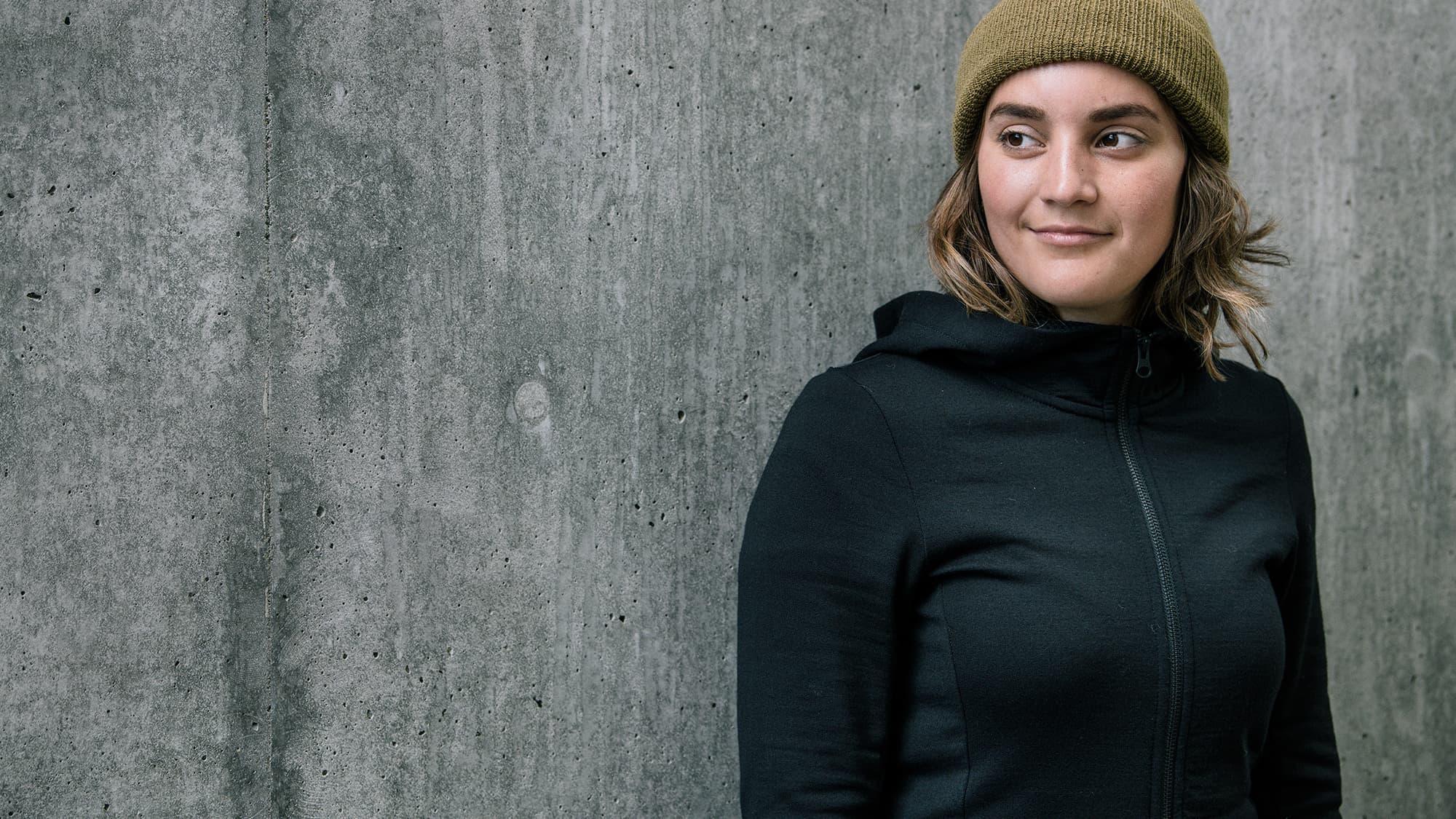 Felpa con cappuccio Chrome Merino Cobra 2.0 da donna