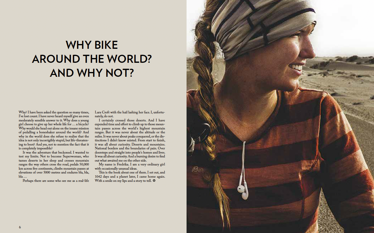 Jorden runt på 1000 dagar av Fredrika Ek