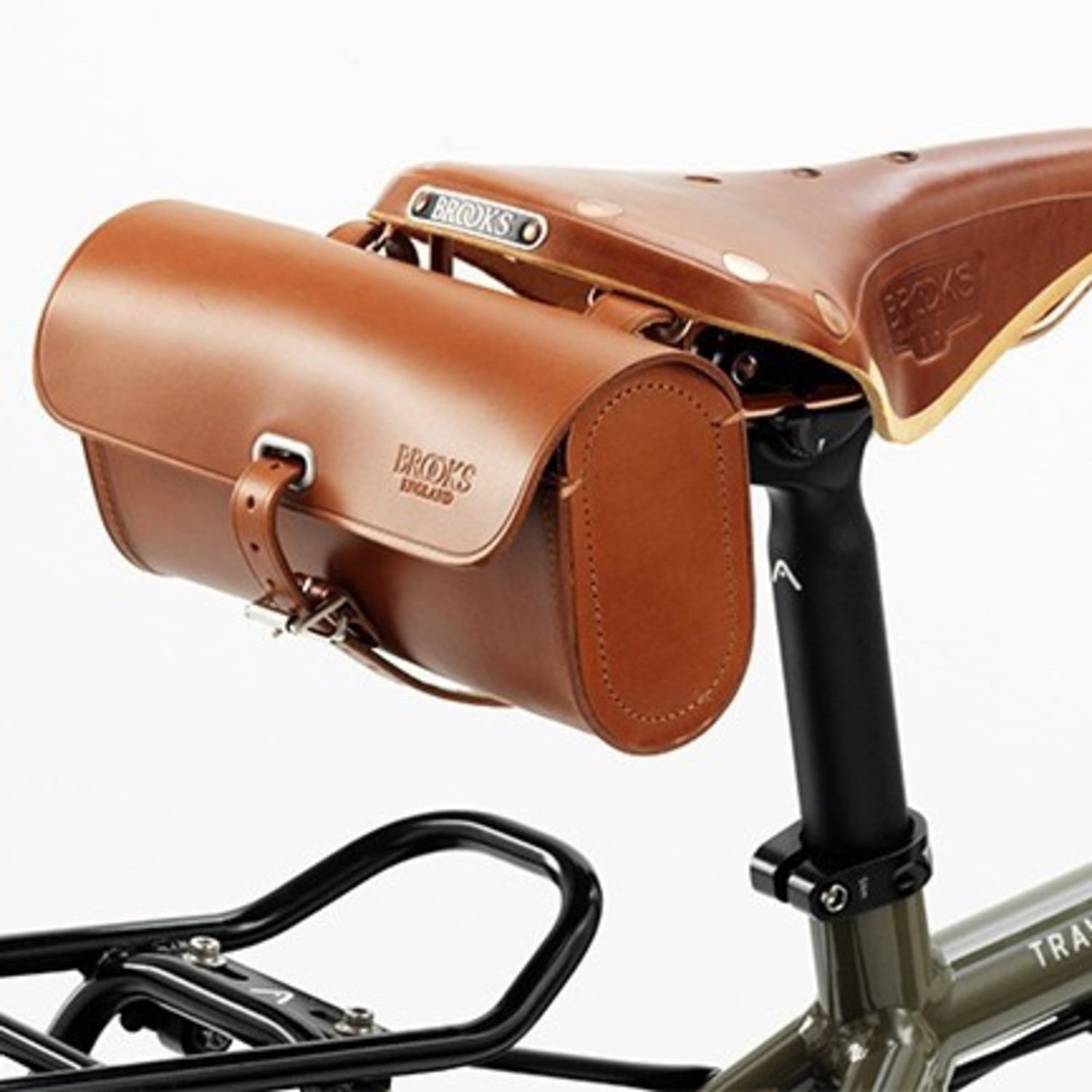 Brooks Challenge Satteltasche Leder Braun Large