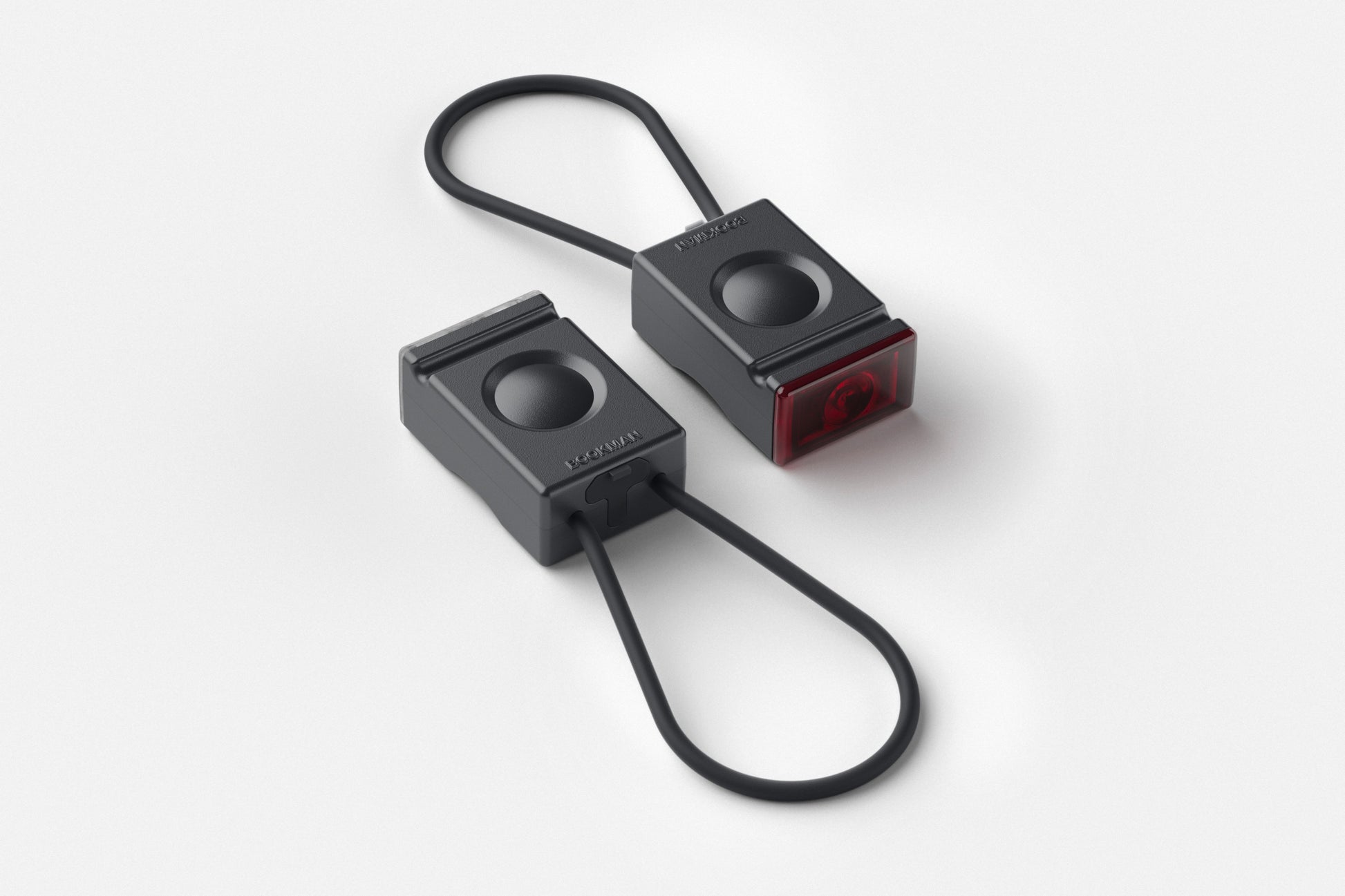 Bookman Block Rear Light Black