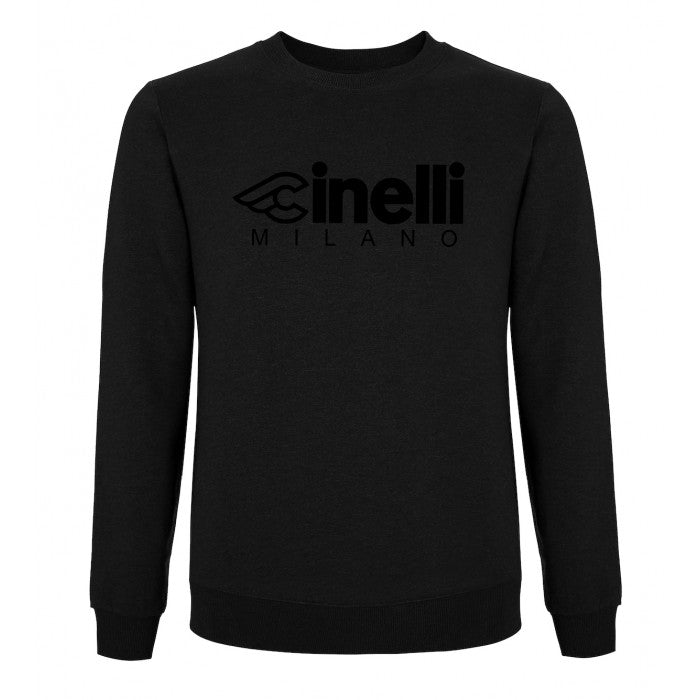 Cinelli Milano Sudadera con cuello redondo afelpado