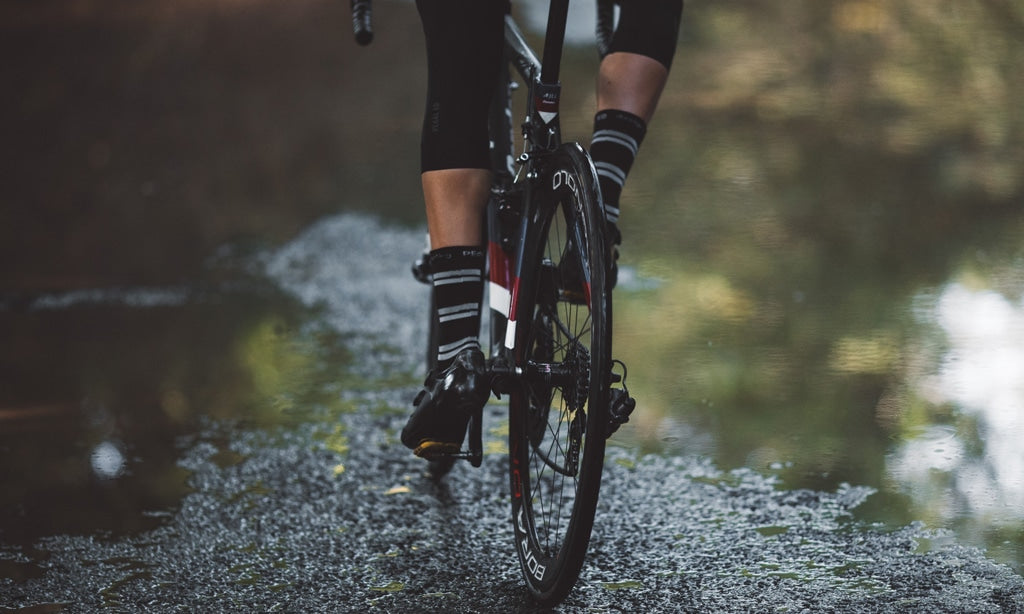 Calze da ciclismo PEdALED Three Stripe Nere