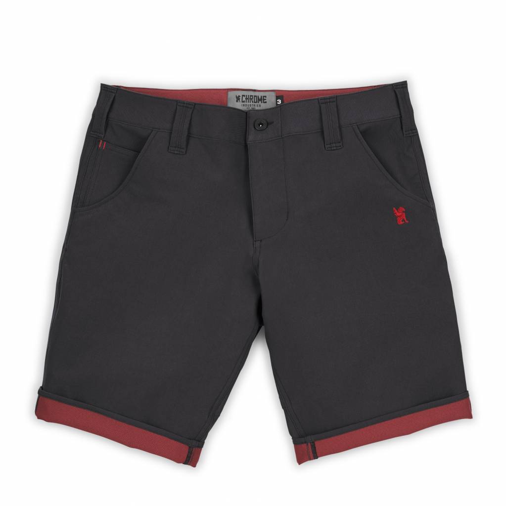 Pantalones cortos chinos Chrome Natoma 2 tonos Negro/Ladrillo