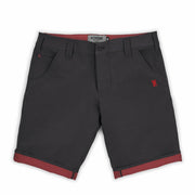 Pantalones cortos chinos Chrome Natoma 2 tonos Negro/Ladrillo