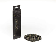 Izumi Jet Black Track Kæde Sort 1/2 x 1/8"