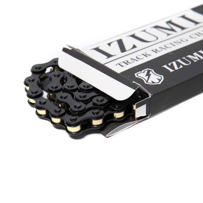 Izumi x MASH Jet Black Chain Gold 1/2 x 1/8"
