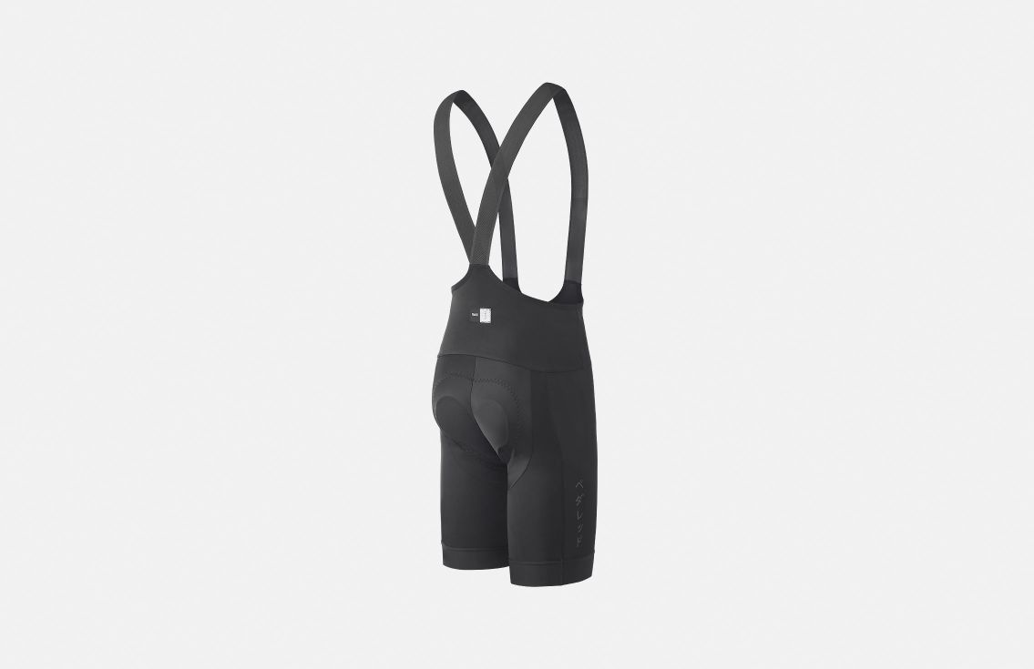 PEdALED Mirai Lightweight Bibshorts, Charcoal Gray