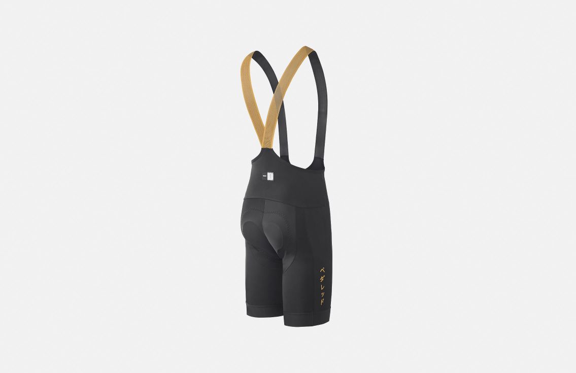 PEdAL ED Mirai Culotte corto ligero con tirantes, Miel