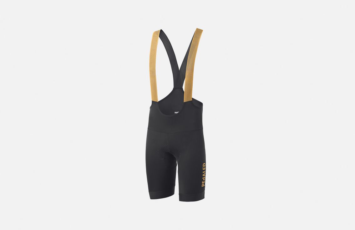 PEdAL ED Mirai Culotte corto ligero con tirantes, Miel