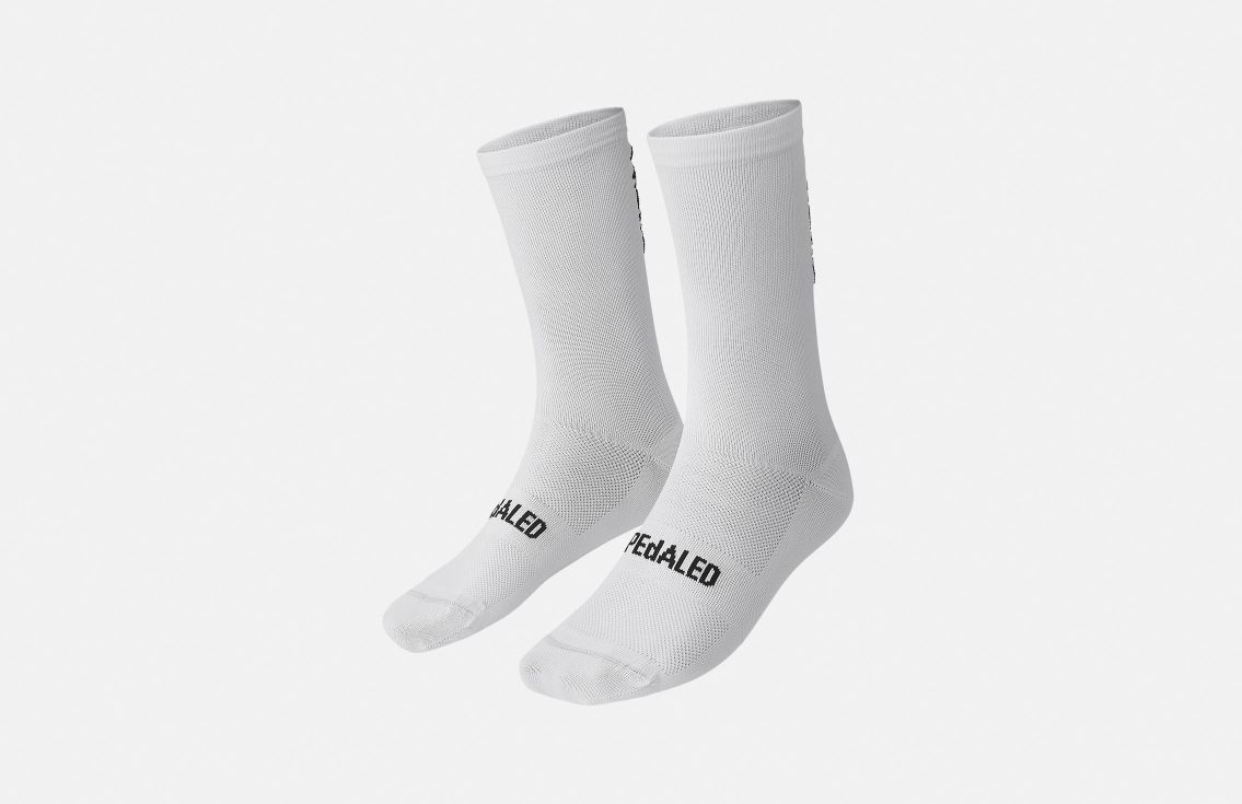 PEdALED Mirai Cycling Socks White