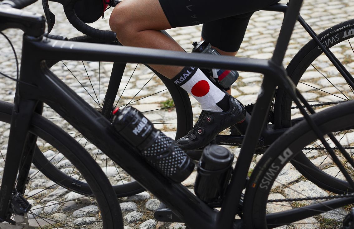 Calze da ciclismo PEdAL ED Dario bianche