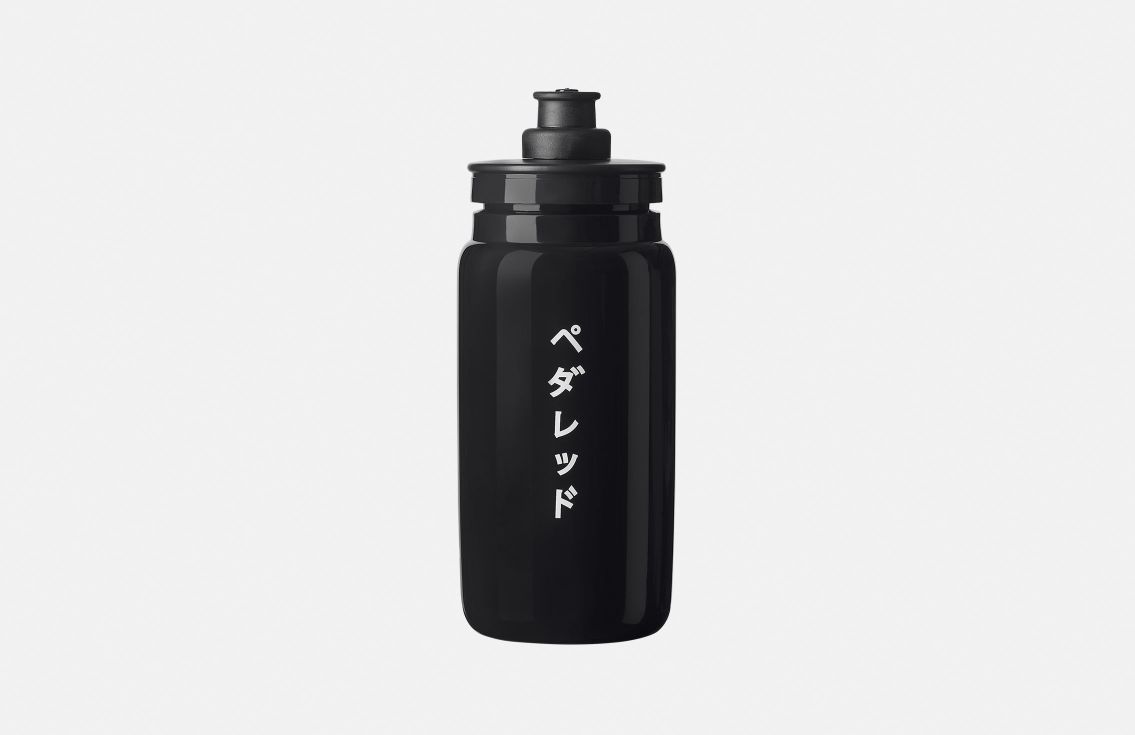 Botella de agua PEdALED Mirai negra - 550ml