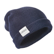 Chrome Woll-Bündchen-Mütze - Navy