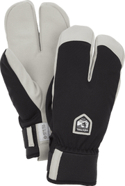 Hestra W.S. Wool Terry Split Mitt Black