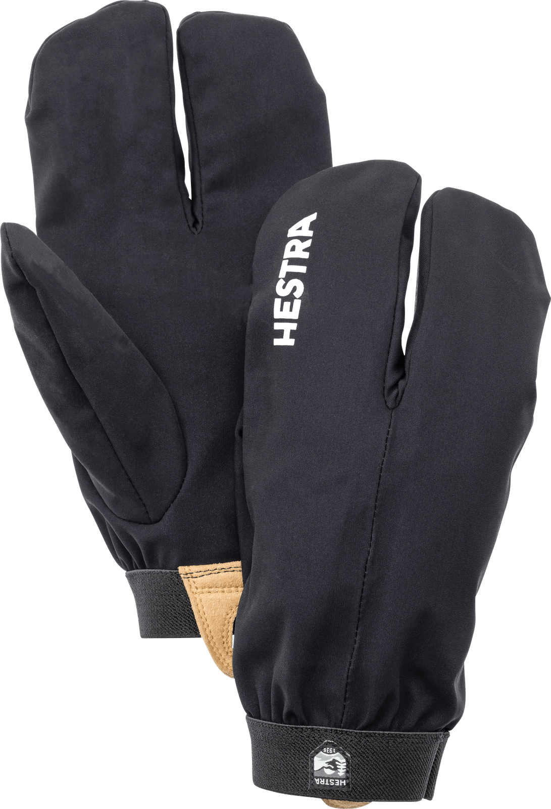 Hestra Nimbus Split Mitt Svart Överdragshandske 11