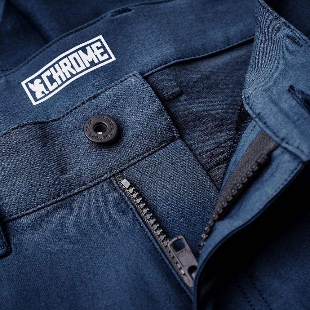 Pantalon Chrome Madrona 5 poches bleu marine
